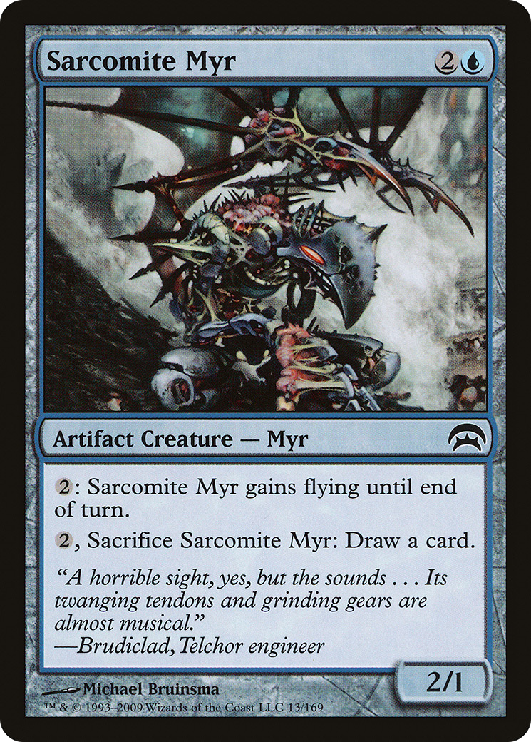Sarcomite Myr (HOP-013) [Misc] Planechase MTG Single Wizards of the Coast
