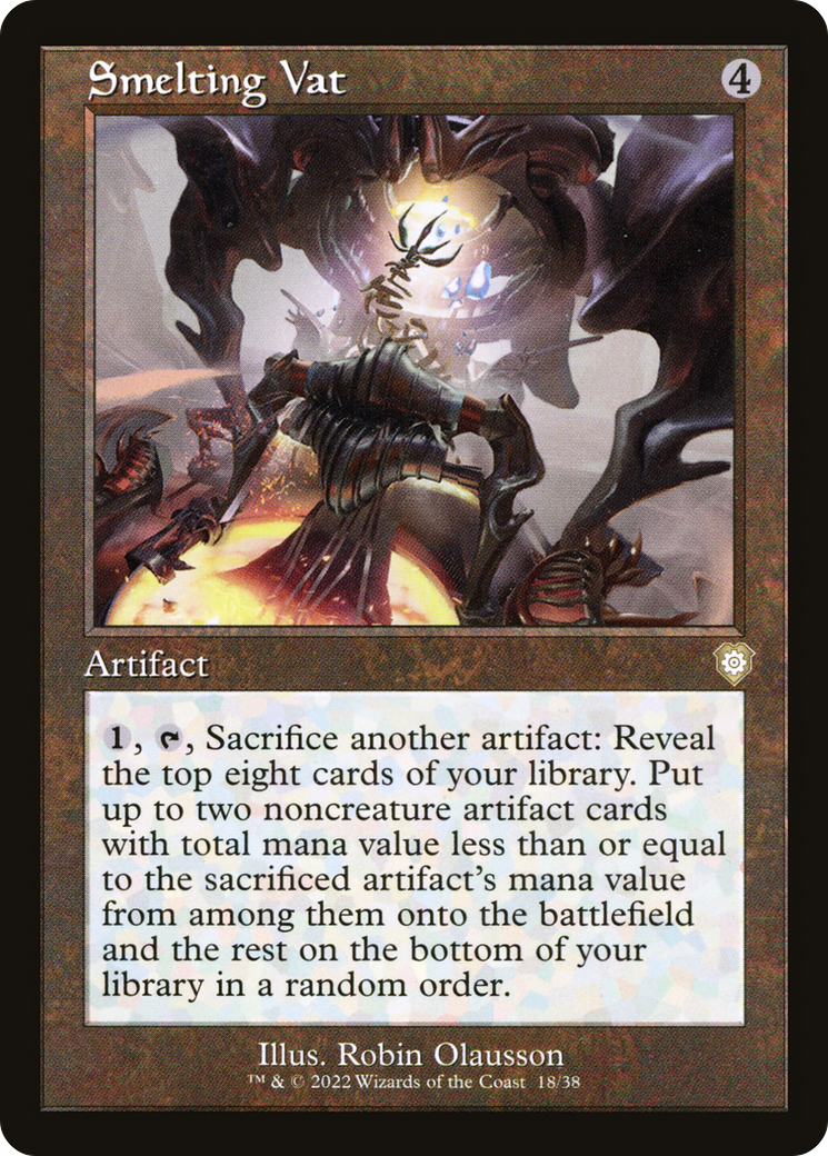 Smelting Vat (BRC-018) [The Brothers' War Commander] MTG Single Wizards of the Coast
