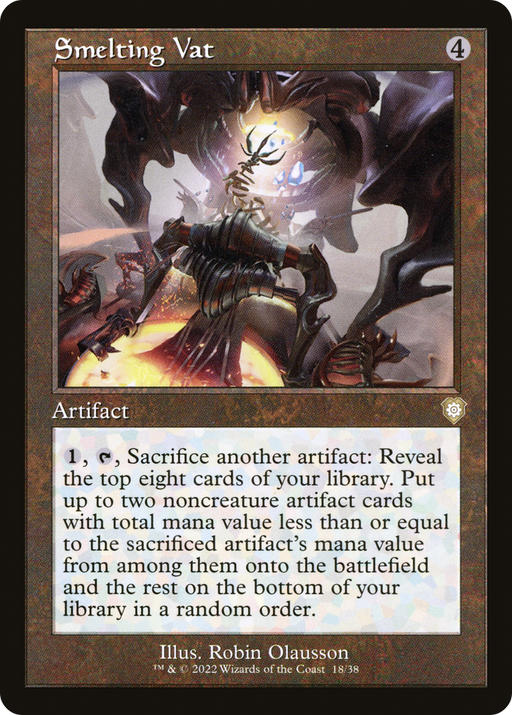 Smelting Vat (BRC-018) [The Brothers' War Commander] MTG Single Wizards of the Coast