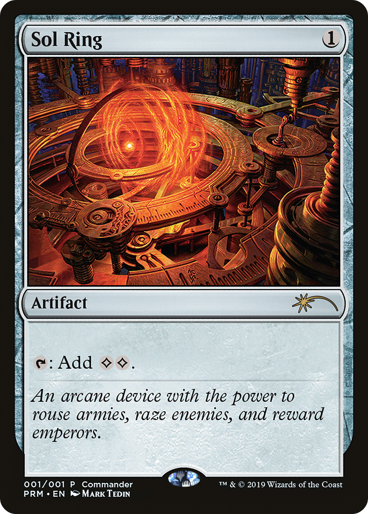 Sol Ring (MFP-001) [Misc] MagicFest 2019 Foil MTG Single Wizards of the Coast