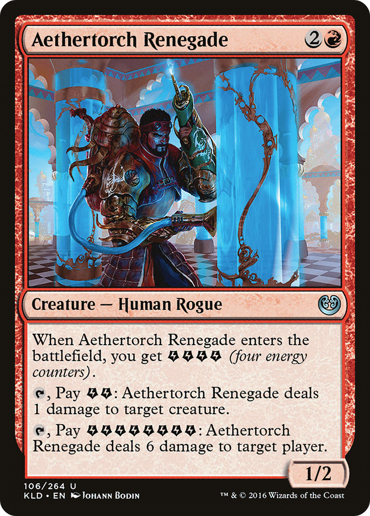 Aethertorch Renegade (KLD-106) [Kaladesh] Foil MTG Single Wizards of the Coast