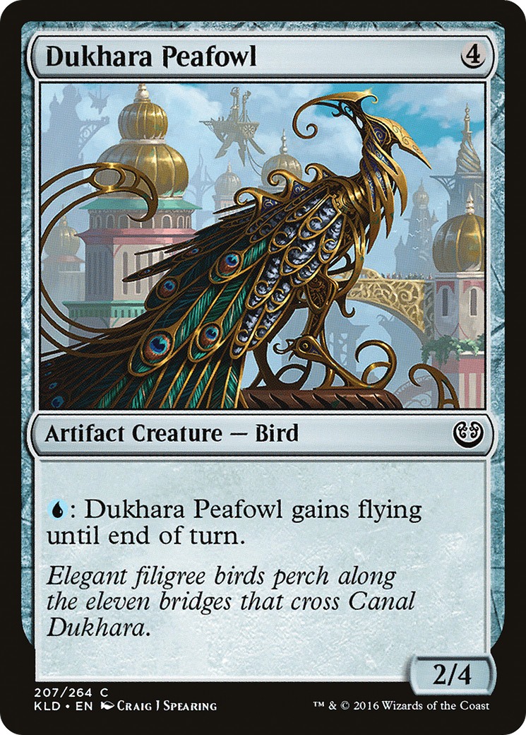 Dukhara Peafowl (KLD-207) [Kaladesh] MTG Single Wizards of the Coast