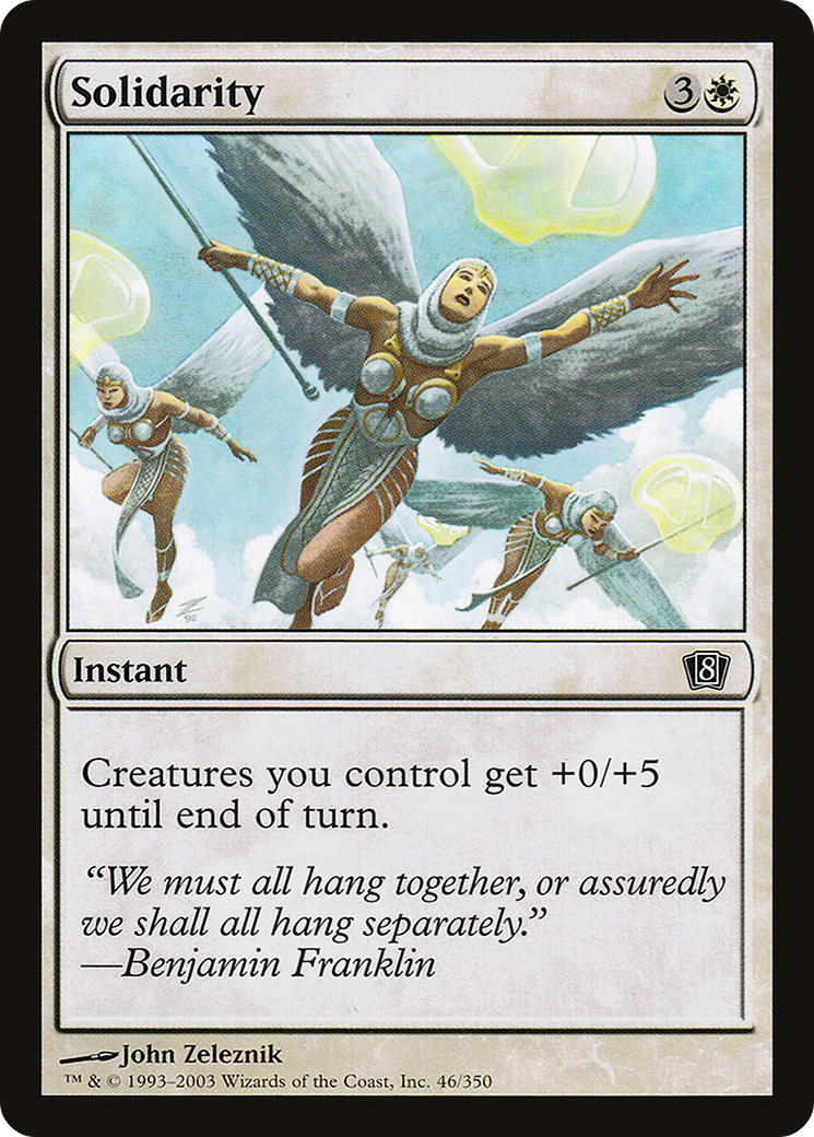 Solidarity (8ED-046) [8th Edition] MTG Single Wizards of the Coast