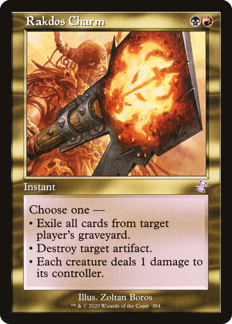 Rakdos Charm (TSR-384) [Time Spiral Remastered] Foil MTG Single Wizards of the Coast