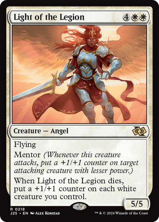 Light of the Legion (J25-218) [Foundations Jumpstart] MTG Single Wizards of the Coast