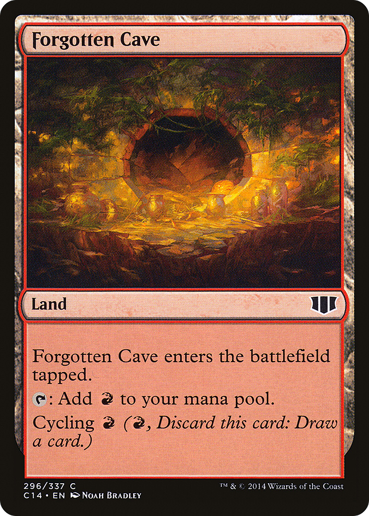 Forgotten Cave (C14-296) [Commander 2014] MTG Single Wizards of the Coast