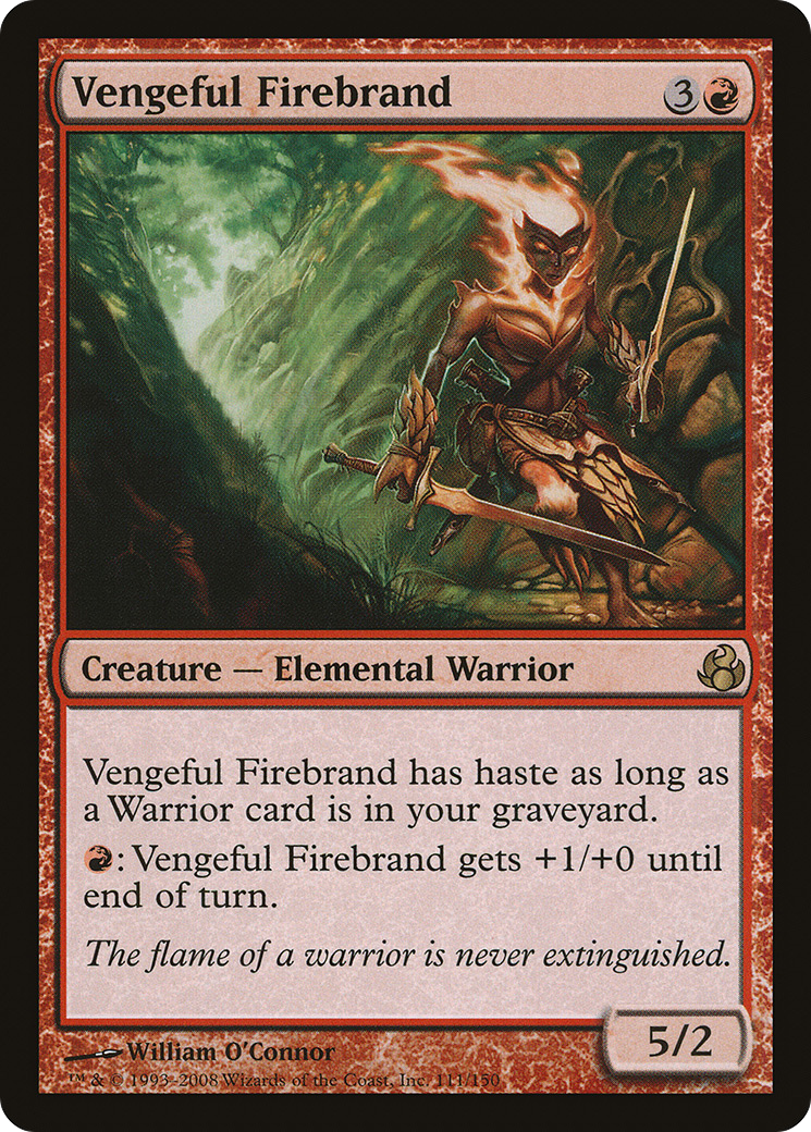 Vengeful Firebrand (MOR-111) [Morningtide] MTG Single Wizards of the Coast