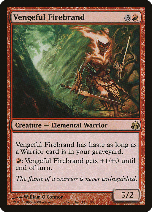 Vengeful Firebrand (MOR-111) [Morningtide] MTG Single Wizards of the Coast