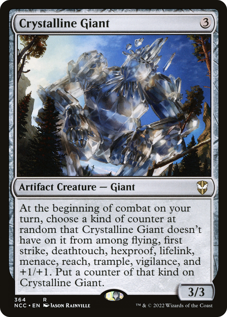 Crystalline Giant (NCC-364) [New Capenna Commander] MTG Single Wizards of the Coast