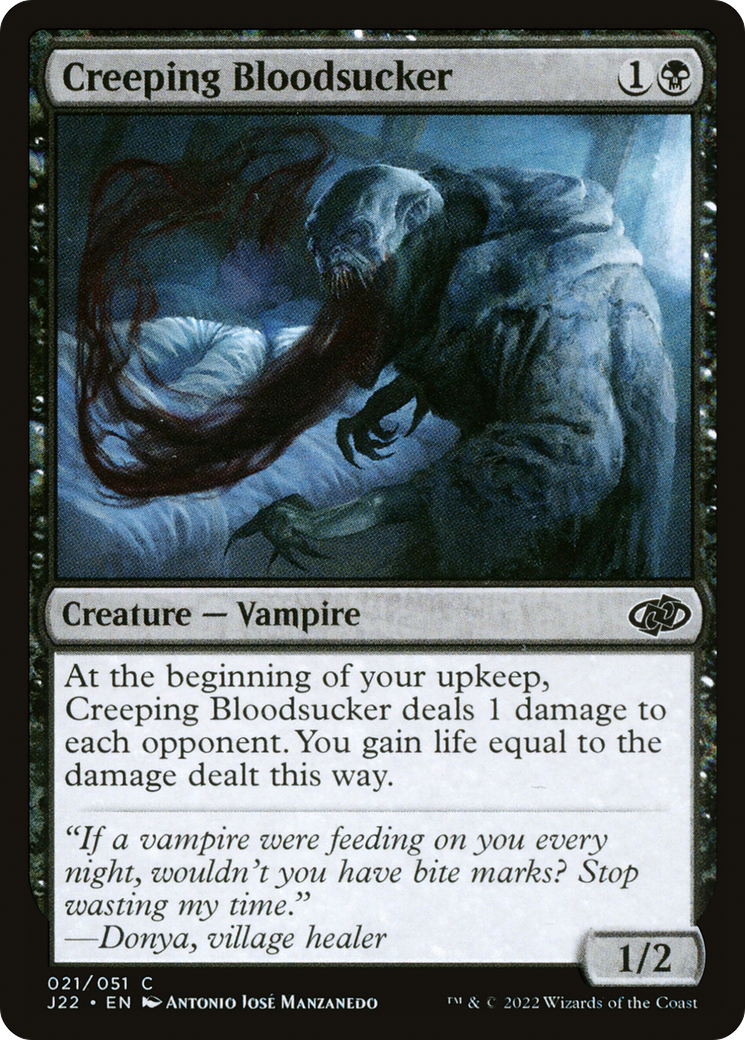 Creeping Bloodsucker (J22-021) [Jumpstart 2022] MTG Single Wizards of the Coast