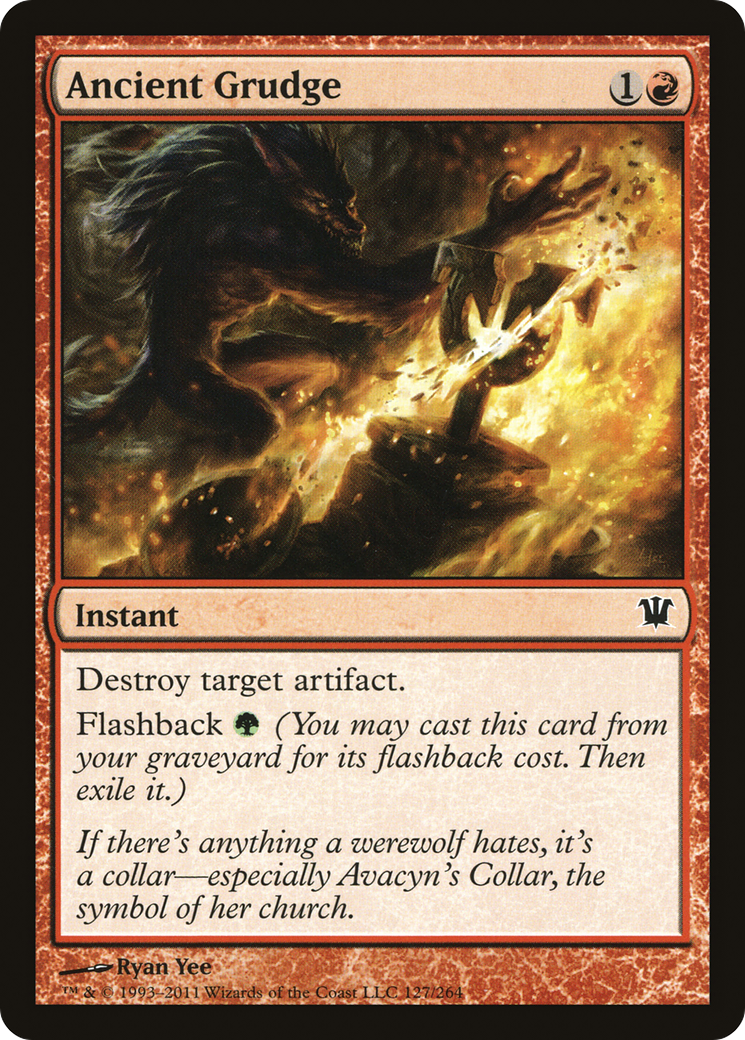 Ancient Grudge (ISD-127) [Innistrad] MTG Single Wizards of the Coast
