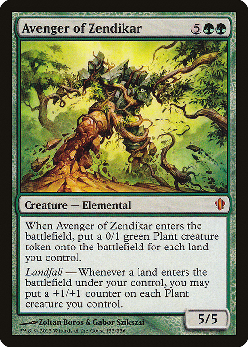 Avenger of Zendikar (C13-135) [Commander 2013] MTG Single Wizards of the Coast
