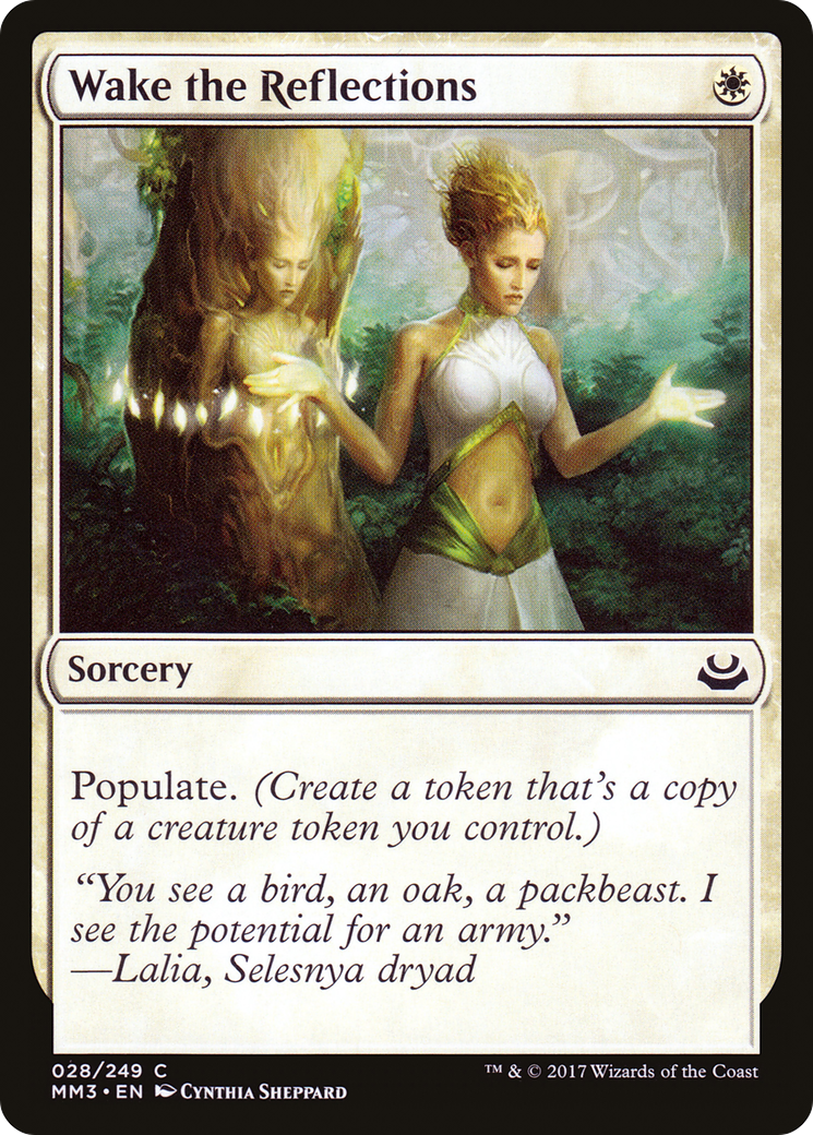 Wake the Reflections (MM3-028) [Modern Masters 2017] Foil MTG Single Modern Masters 2017