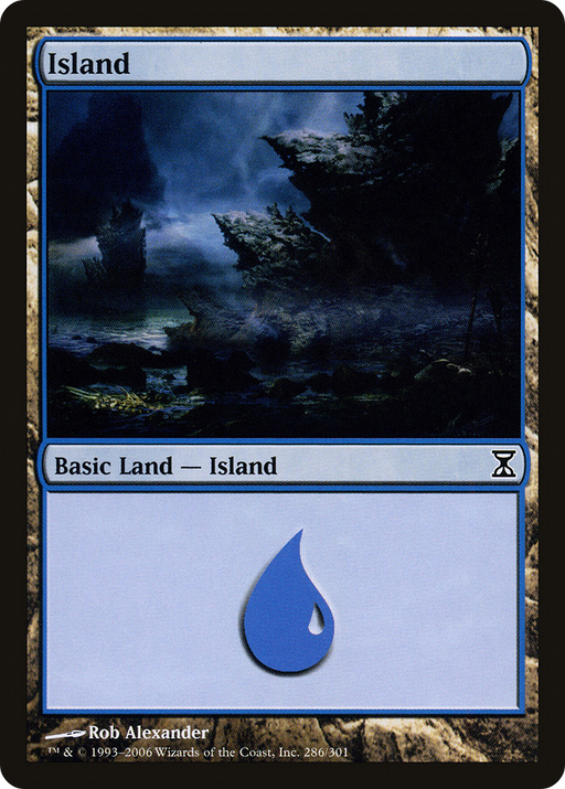 Island (286) (TSP-286) [Time Spiral] MTG Single Wizards of the Coast