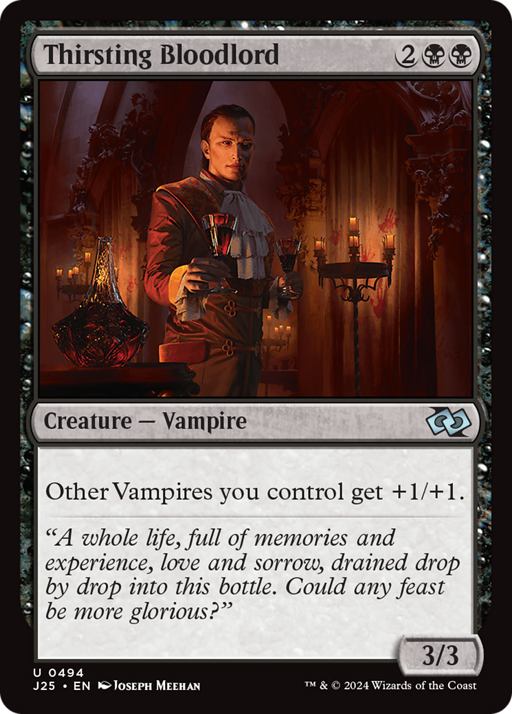 Thirsting Bloodlord (J25-494) [Foundations Jumpstart] MTG Single Wizards of the Coast