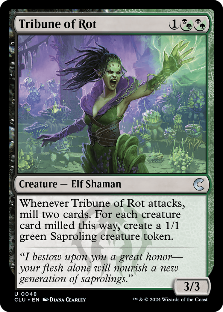 Tribune of Rot (CLU-048) [Ravnica: Clue Edition] MTG Single Wizards of the Coast