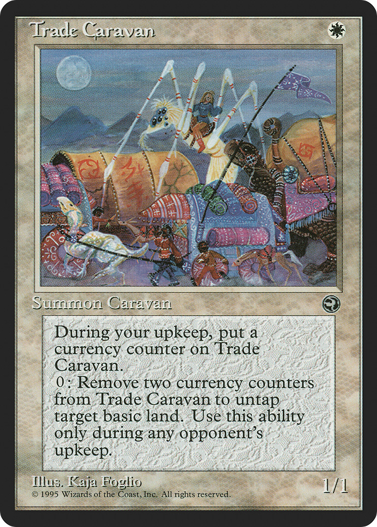 Trade Caravan (HML-19B) [Homelands] MTG Single Wizards of the Coast