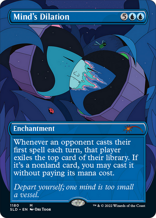 Mind's Dilation (SLD-1180) [Secret Lair] Drop (Borderless) MTG Single Wizards of the Coast