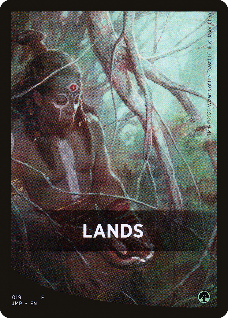 Lands Theme Card (JMP-019) [Tokens] Jumpstart Front Cards MTG Single Wizards of the Coast