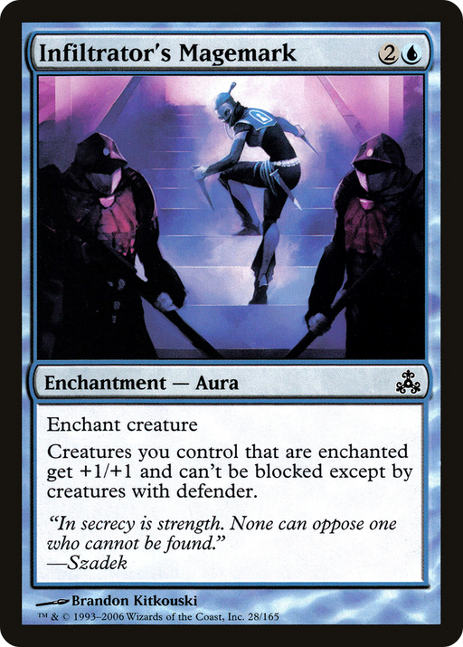 Infiltrator's Magemark (GPT-028) [Guildpact] MTG Single Wizards of the Coast