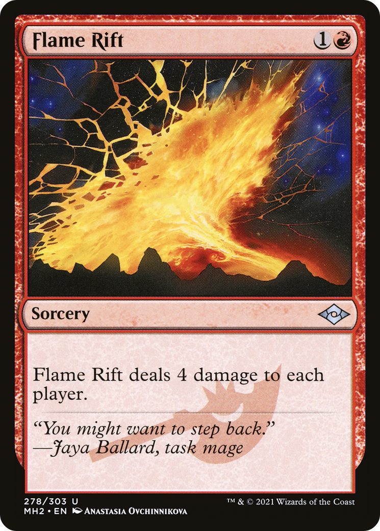 Flame Rift (MH2-278) [Modern Horizons 2] Foil MTG Single Wizards of the Coast