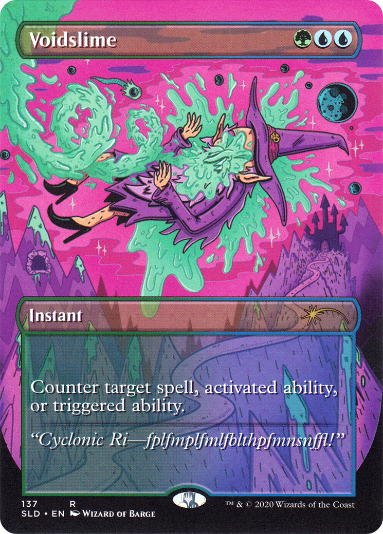 Voidslime (SLD-137) [Secret Lair] Drop (Borderless) MTG Single Wizards of the Coast