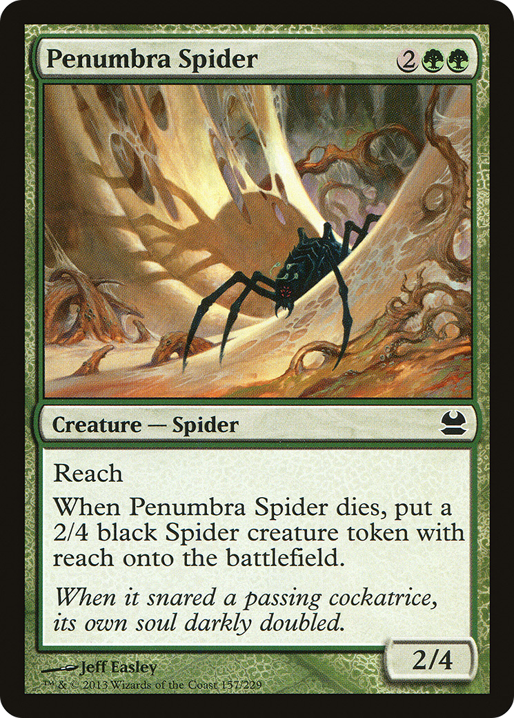 Penumbra Spider (MMA-157) [Modern Masters] MTG Single Wizards of the Coast