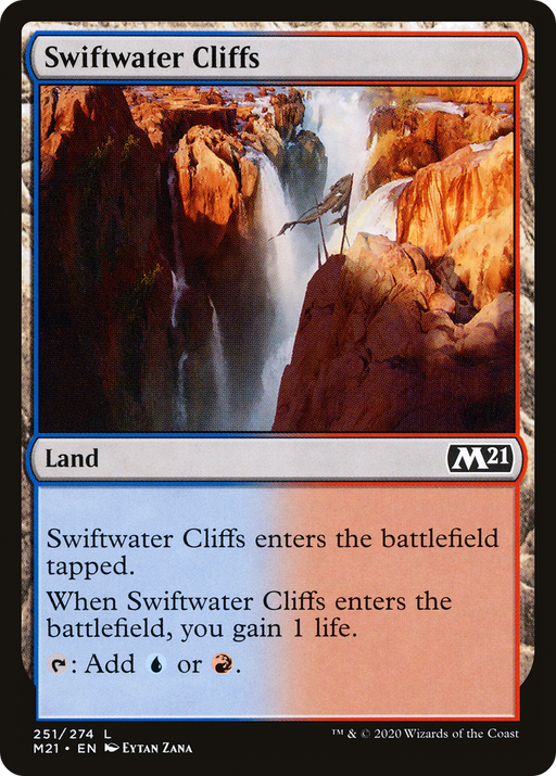 Swiftwater Cliffs (M21-251) [Core Set 2021] MTG Single Wizards of the Coast