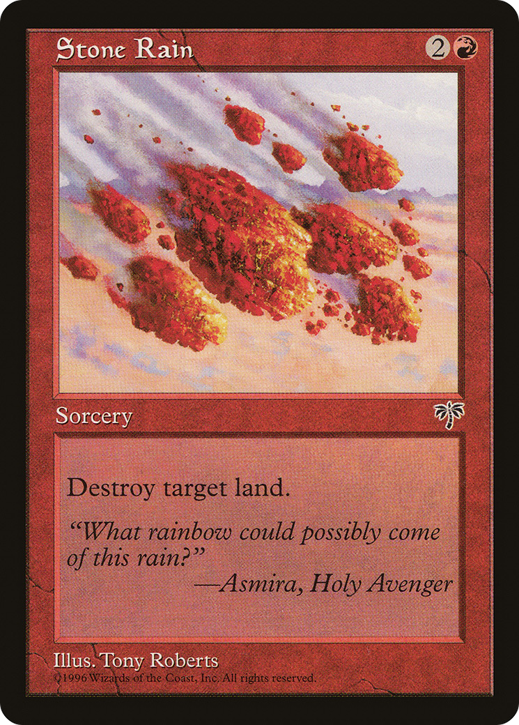 Stone Rain (MIR-194) [Mirage] MTG Single Wizards of the Coast