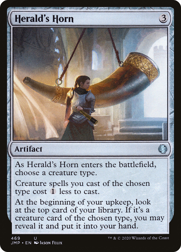 Herald's Horn (JMP-469) [Jumpstart] MTG Single Wizards of the Coast