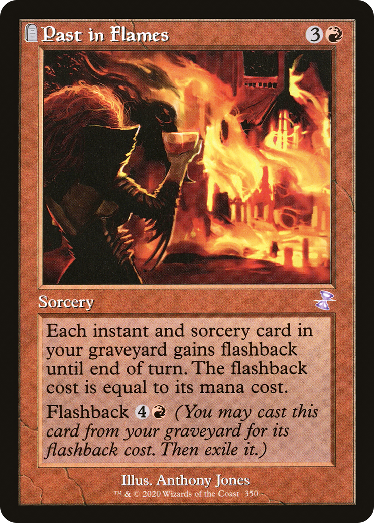 Past in Flames (TSR-350) [Time Spiral Remastered] Foil MTG Single Wizards of the Coast
