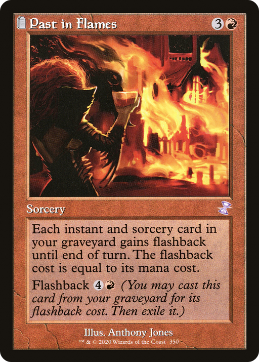 Past in Flames (TSR-350) [Time Spiral Remastered] MTG Single Wizards of the Coast