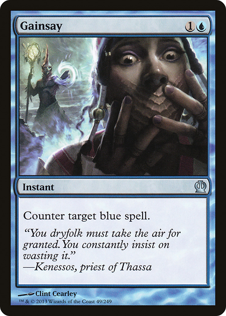 Gainsay (THS-049) [Theros] MTG Single Wizards of the Coast