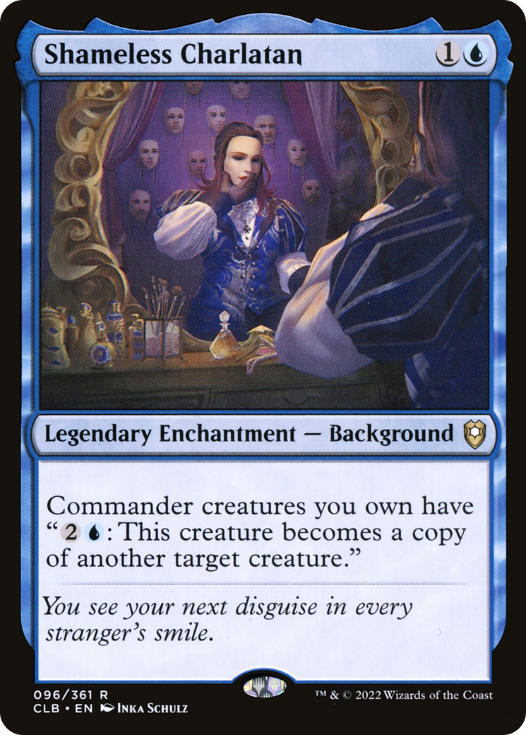 Shameless Charlatan (CLB-096) [Commander Legends: Battle for Baldur's Gate] MTG Single Wizards of the Coast