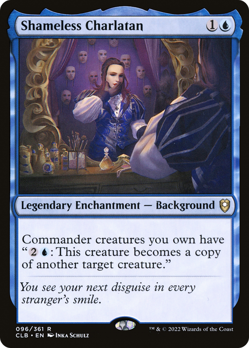 Shameless Charlatan (CLB-096) [Commander Legends: Battle for Baldur's Gate] MTG Single Wizards of the Coast