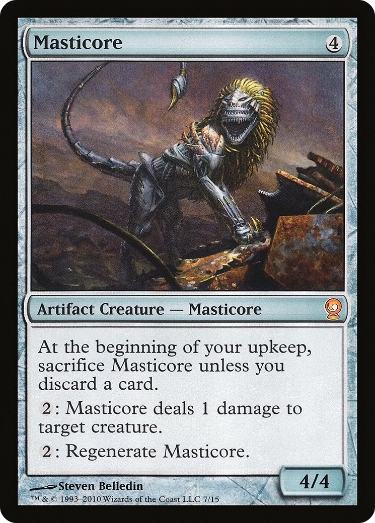 Masticore (V10-) [Misc] From the Vault: Relics Foil MTG Single Wizards of the Coast