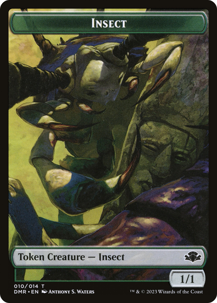 Insect (TDMR-010) [Tokens] Dominaria Remastered Tokens MTG Single Wizards of the Coast