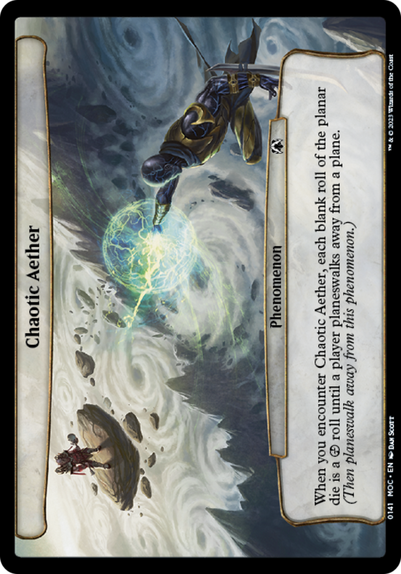 Chaotic Aether (MOC-141) [March of the Machine Commander] MTG Single Wizards of the Coast
