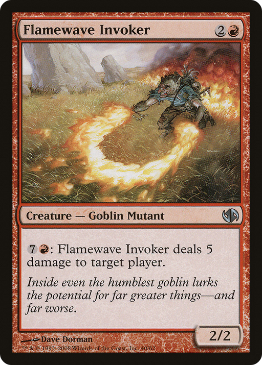 Flamewave Invoker (DD2-040) [Misc] Duel Decks: Jace vs. Chandra MTG Single Wizards of the Coast