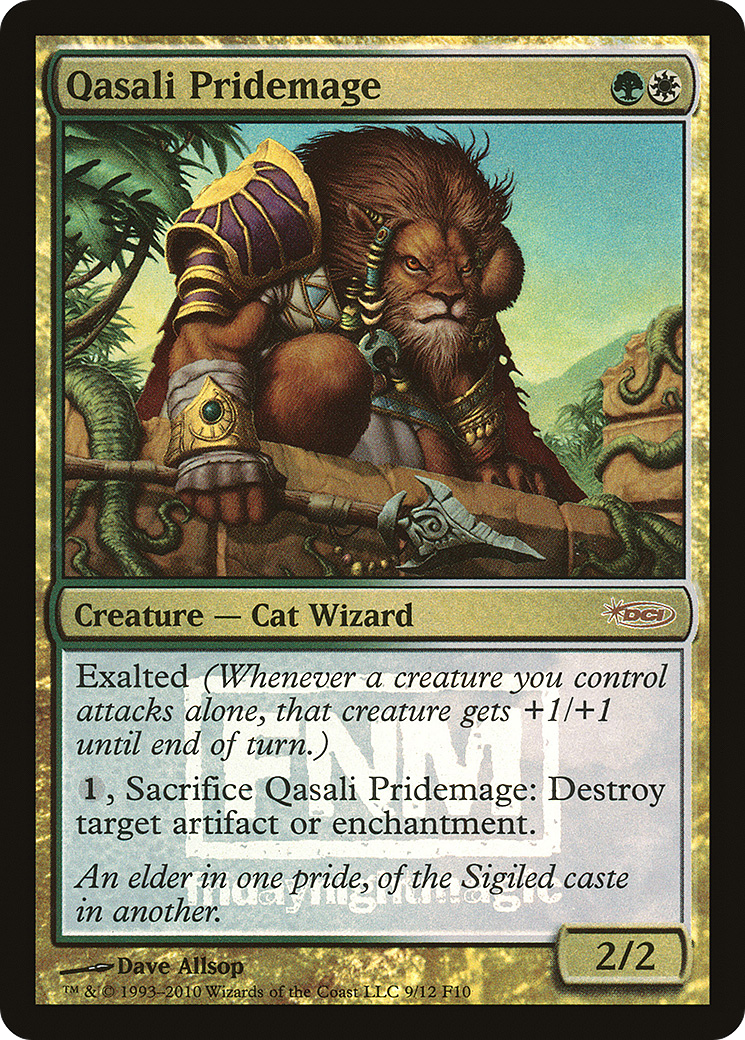 Qasali Pridemage (FNM-) [Misc] Friday Night Magic 2010 Foil MTG Single Wizards of the Coast
