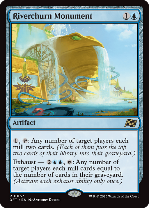 Riverchurn Monument (DFT-057) [Aetherdrift] MTG Single Wizards of the Coast