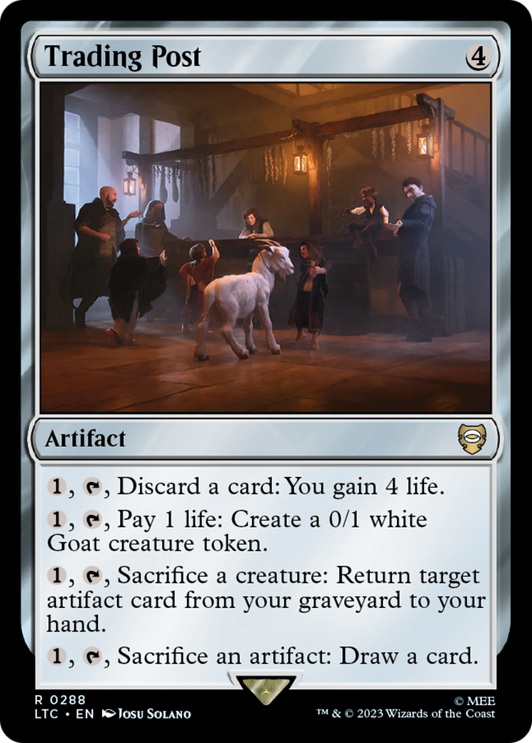 Trading Post (LTC-288) [Tales of Middle-earth Commander] MTG Single Wizards of the Coast