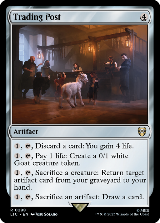 Trading Post (LTC-288) [Tales of Middle-earth Commander] MTG Single Wizards of the Coast