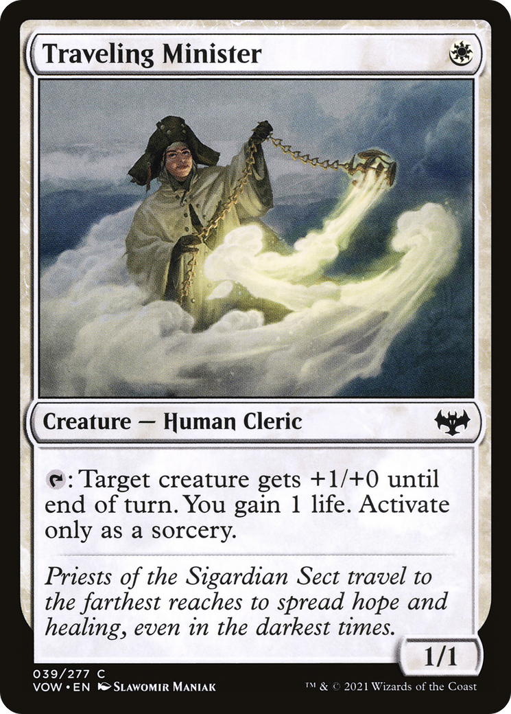 Traveling Minister (VOW-039) [Innistrad: Crimson Vow] MTG Single Wizards of the Coast