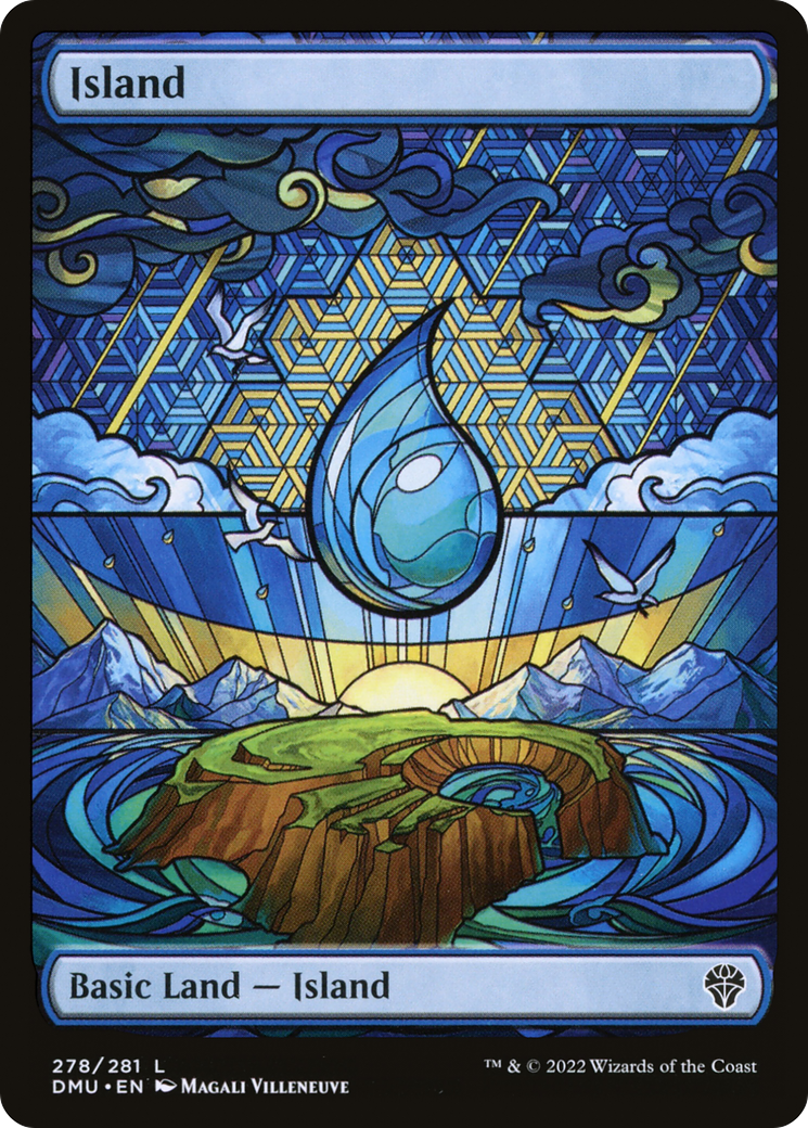 Island (DMU-278) [Dominaria United] MTG Single Wizards of the Coast
