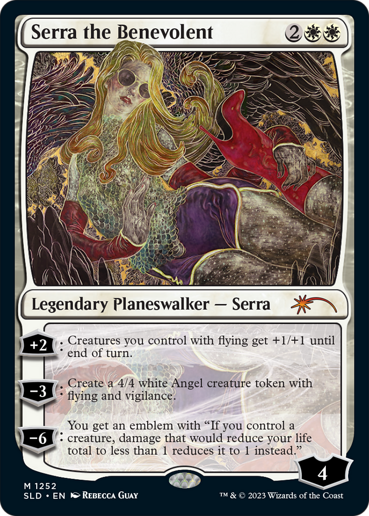 Serra the Benevolent (SLD-1252) [Secret Lair] Drop Foil MTG Single Wizards of the Coast