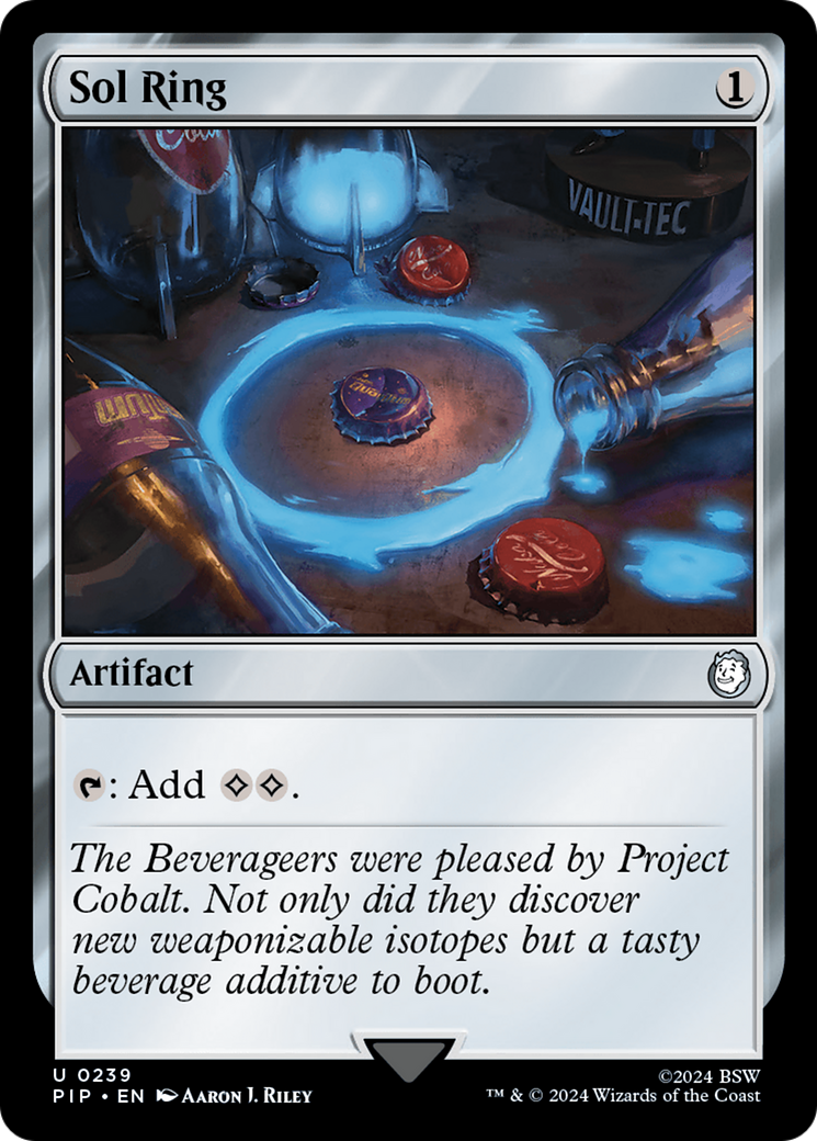 Sol Ring (PIP-239) [Fallout] Foil MTG Single Wizards of the Coast