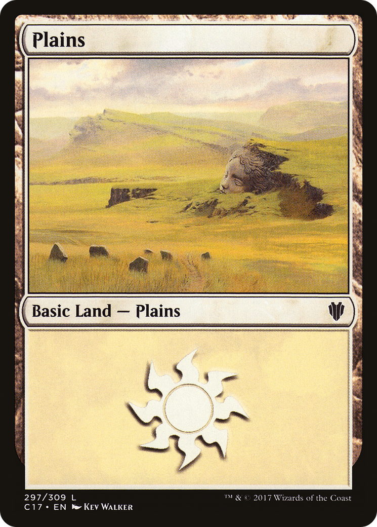 Plains (C17-297) [Commander 2017] MTG Single Wizards of the Coast