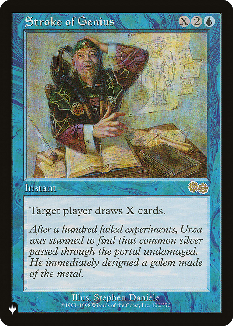 Stroke of Genius (LIST-100/350) [Mystery Booster] The List MTG Single Wizards of the Coast