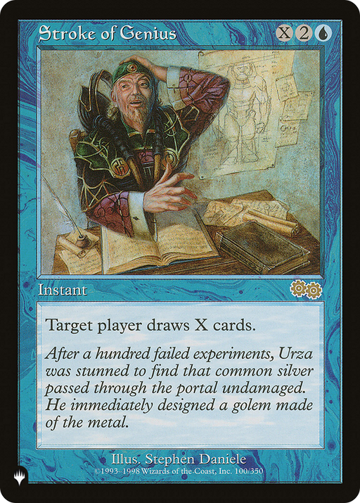 Stroke of Genius (LIST-100/350) [Mystery Booster] The List MTG Single Wizards of the Coast